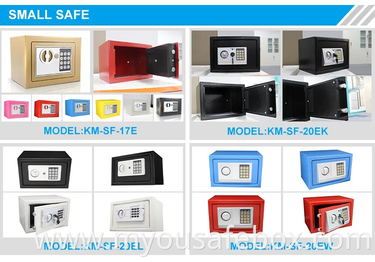 Factory Supply Large Capacity Heavy Fireproof Safe Anti-Theft Metal Safety Box